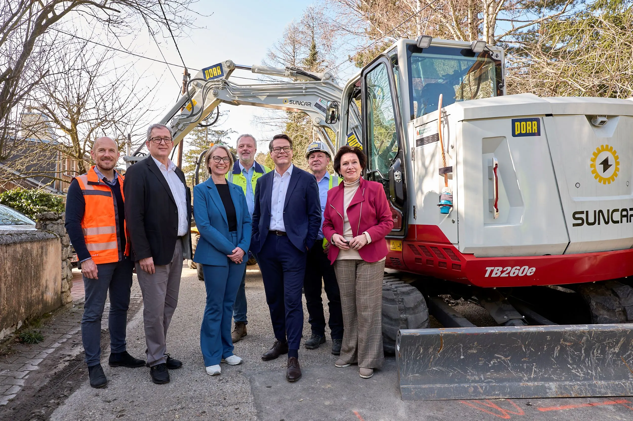 Pilotversuch zur CO2-neutralen Baustelle