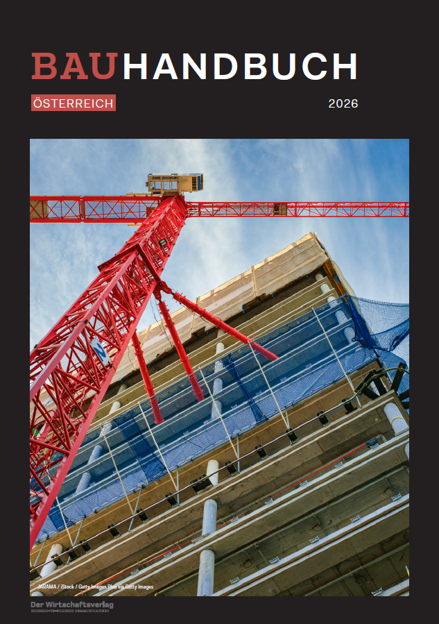 Das COver des neuen Bauhandbuches 2026