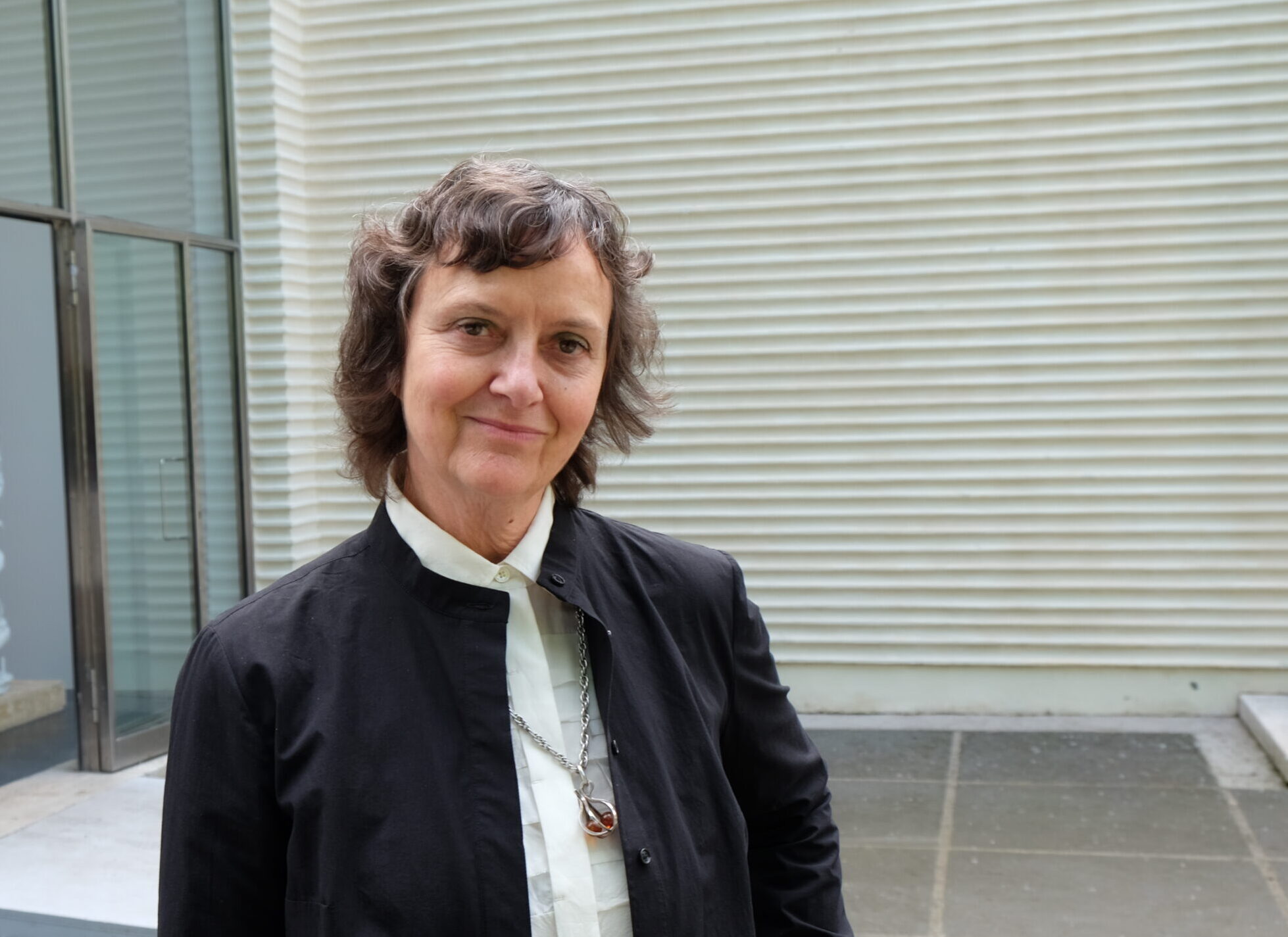 Sabine Pollak im österreichischen Pavillion in Venedig. (Foto: ÖWV/Stefan Böck)