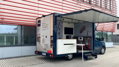 Tece Mobil auf Tour. Copyright: Tece Österreich GmbH