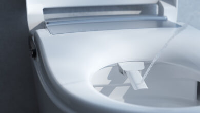 Intimpflege mit Dusch-WC: immer beliebter. Copyright: Laufen