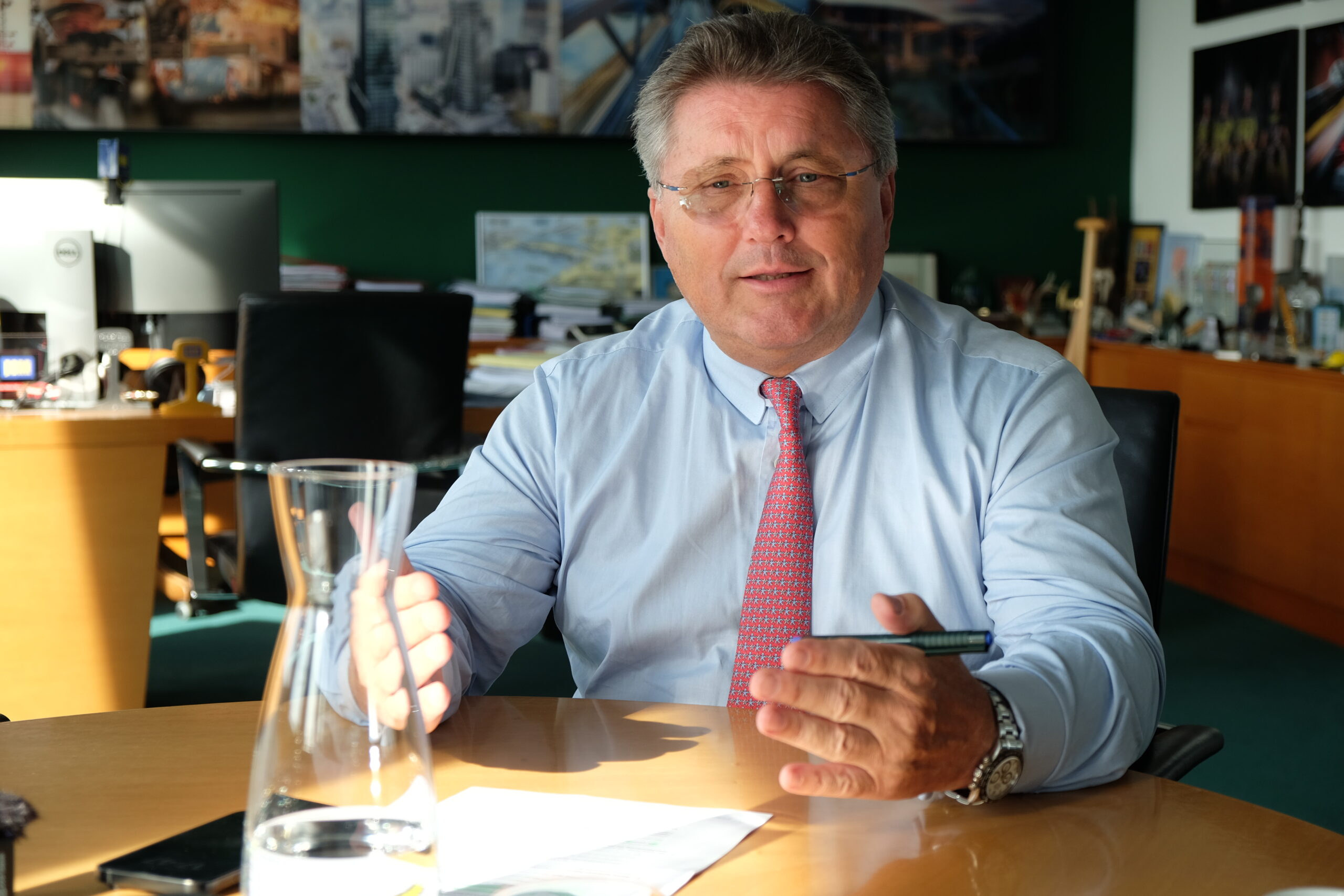 Porr CEO Karl-Heinz Strauss im Interview. Copyright: ÖWV_Stefan Böck