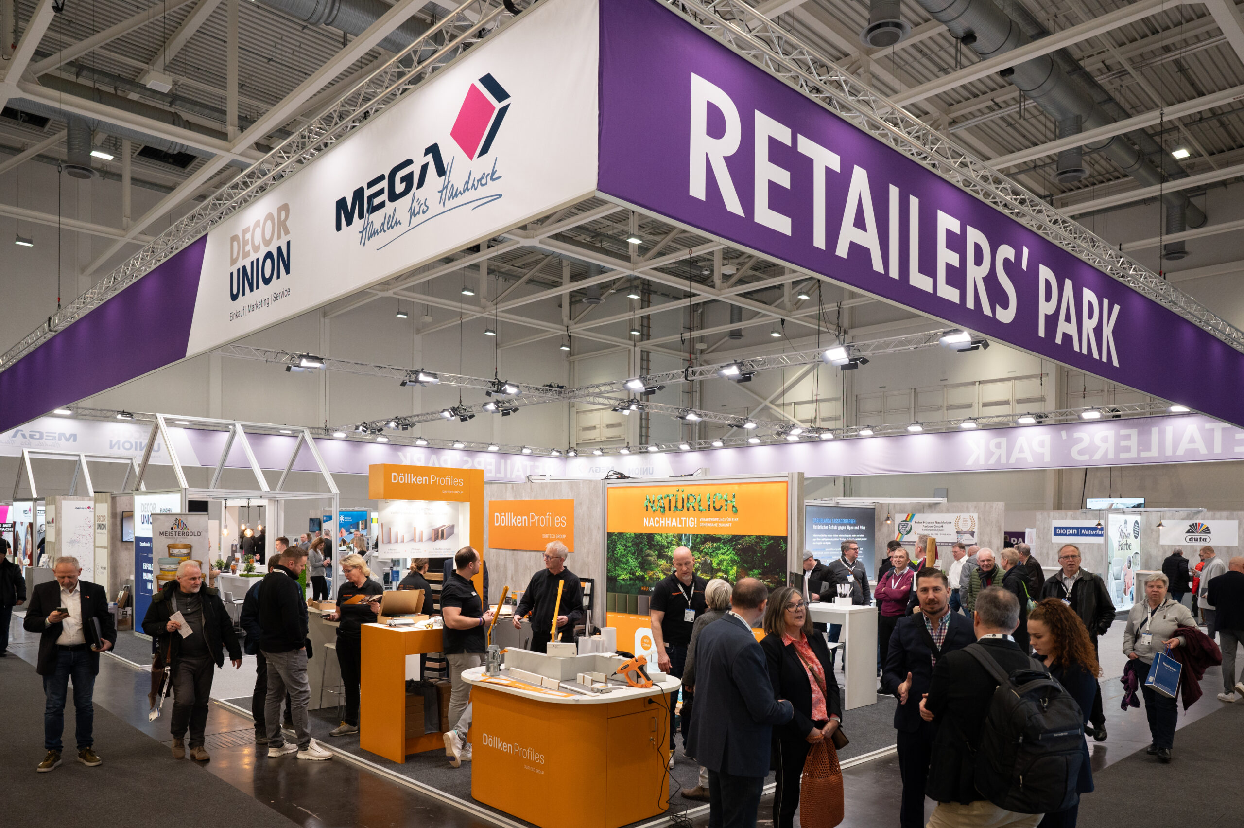 Das erfolgreiche Konzept "Retailers Park" wird ausgebaut. © Messe Hannover