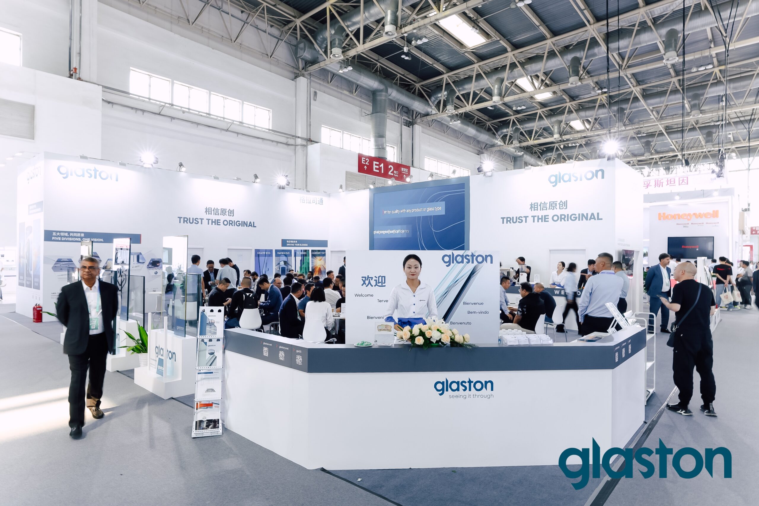 Die Messe China Glass 2025 erwies sich als großer Erfolg für Glaston. © Glaston