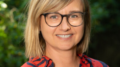 Ulla Unzeitig ist Vorständin und Mitbegründerin der Genossenschaft Renowave.at eG sowie des gleich-namigen Innovationslabors. © Niko Formanek