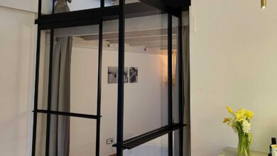 Gelungenes Siegerprojekt: Die raumhohe Verglasung des Grazer Lofts wurde optisch symmetrisch ausgeführt. © Glasbau Geiger