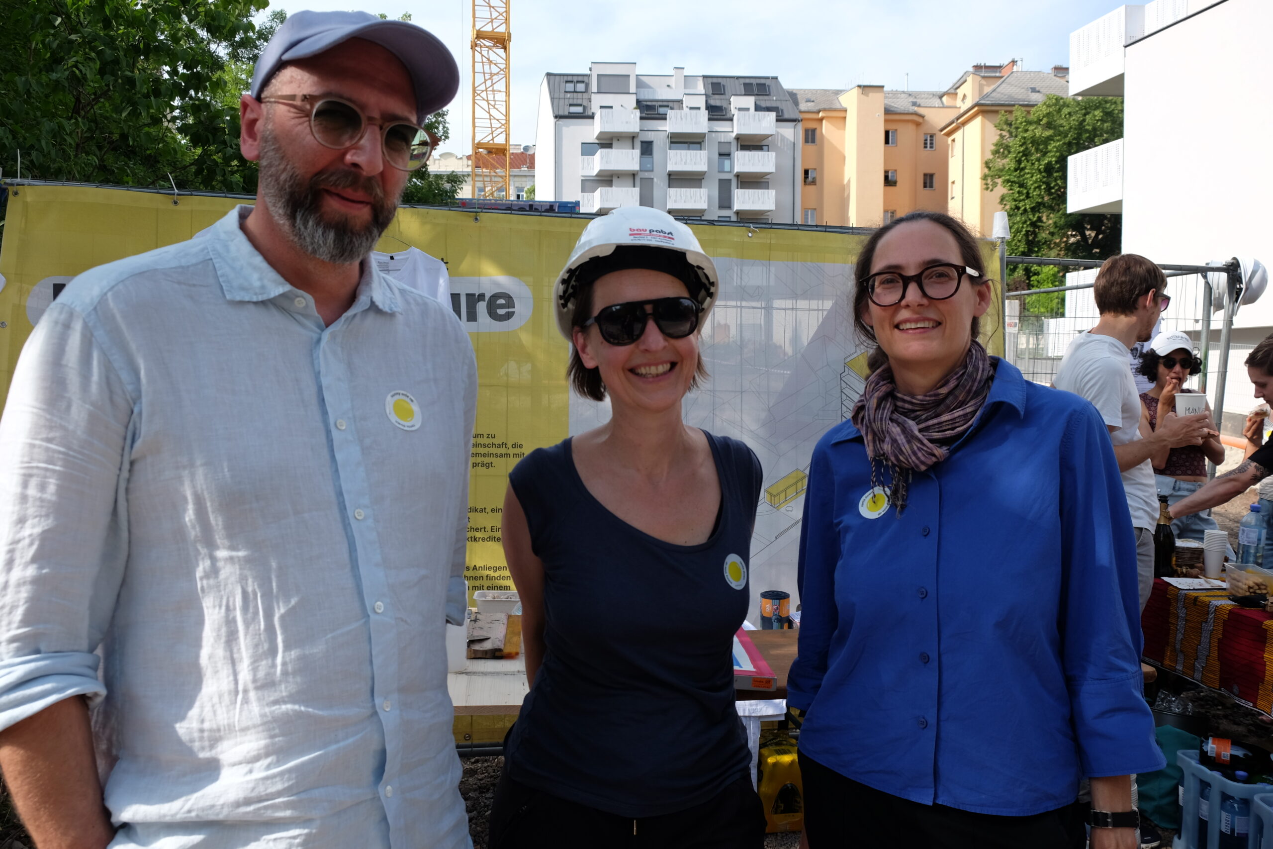 Von links: Alexander Schmoeger, Lotte Schreiber und Lisa Schmidt-Colinet