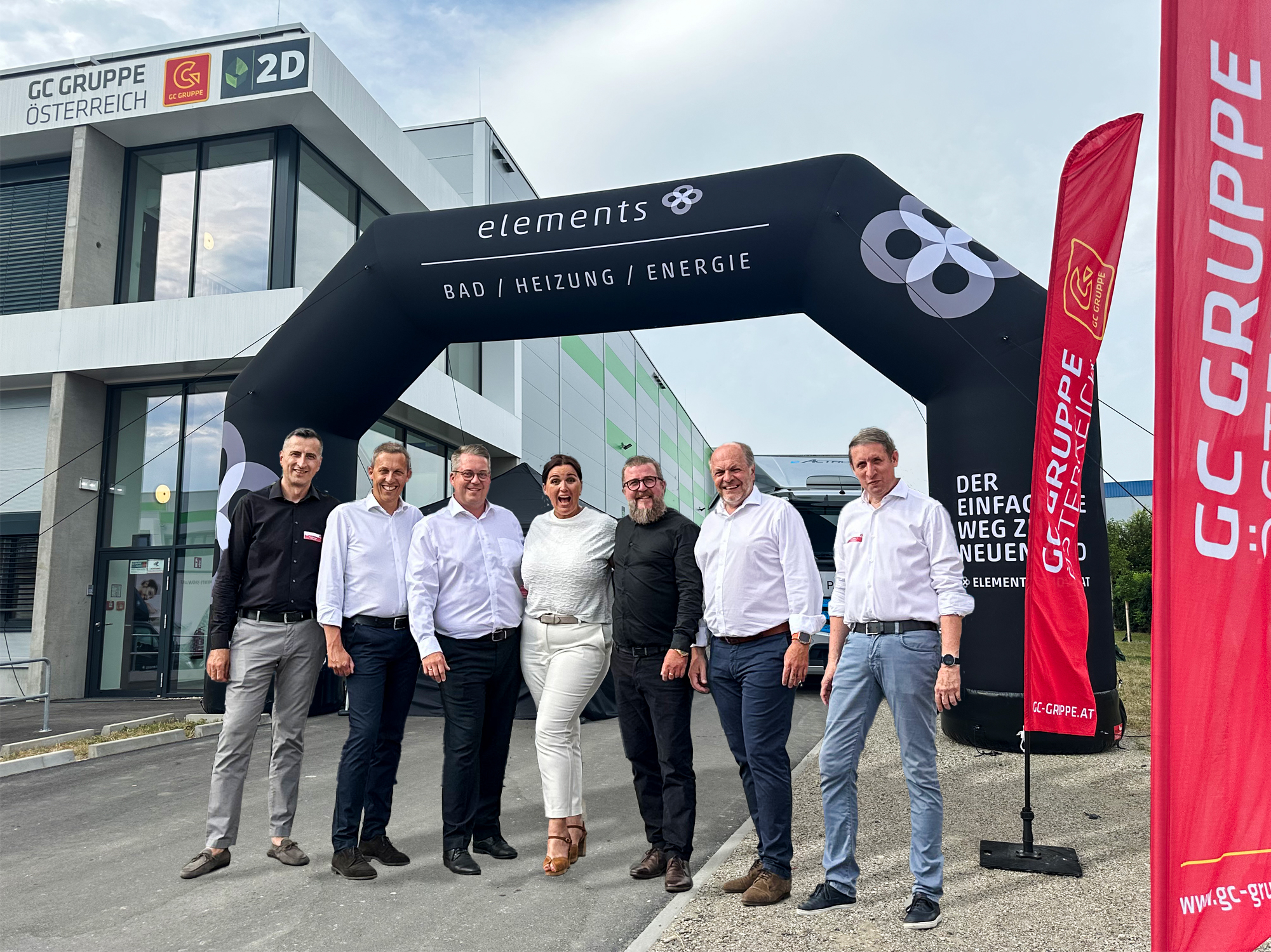 Führungsteam der GC-Gruppe Österreich: Krise als Chance.