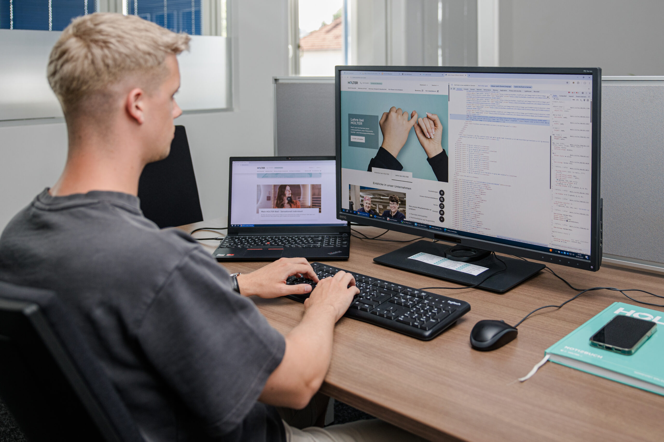 Neue Strukturen in der IT von Holter.