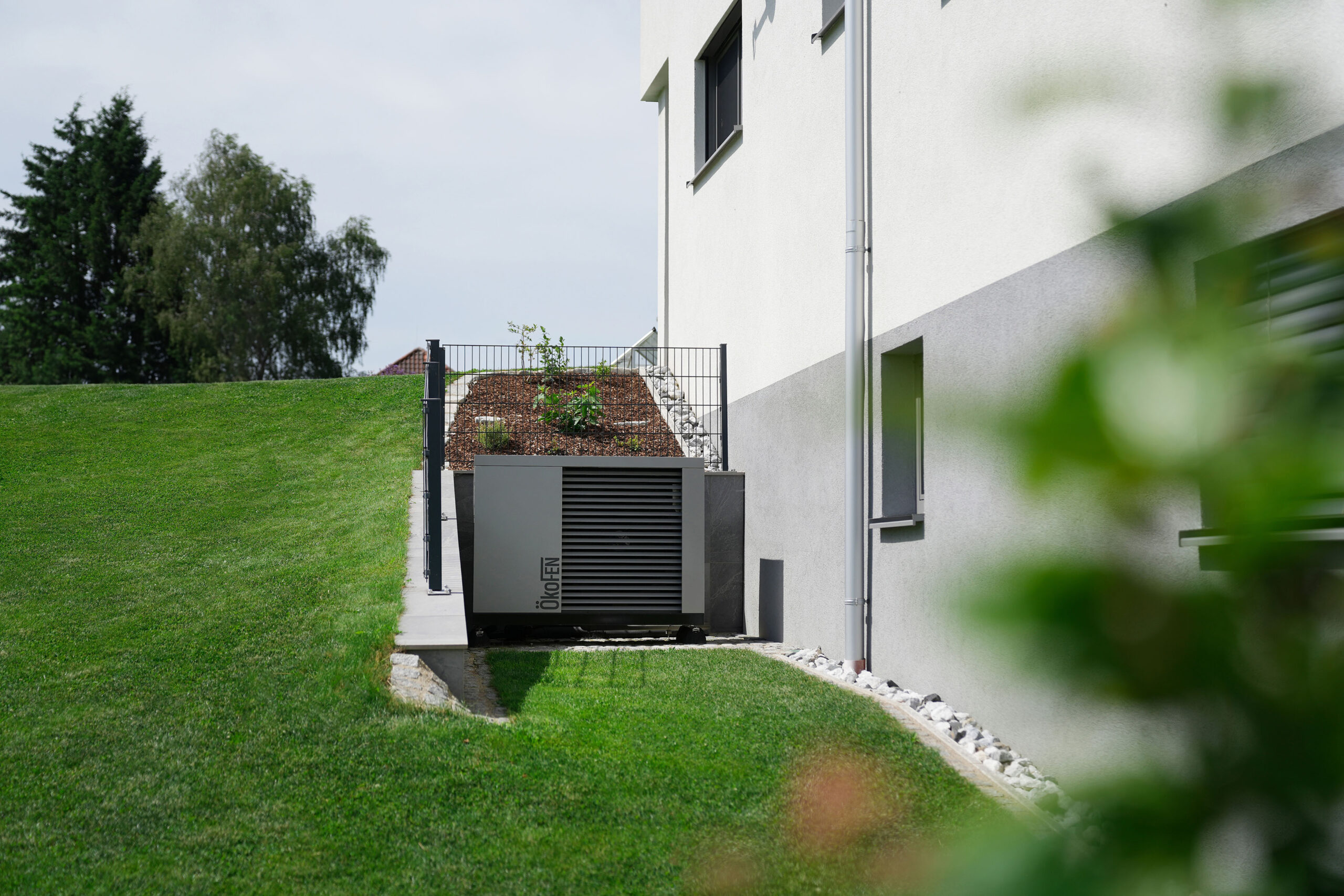 Smarte Wärmepumpe. Copyright: Ökofen