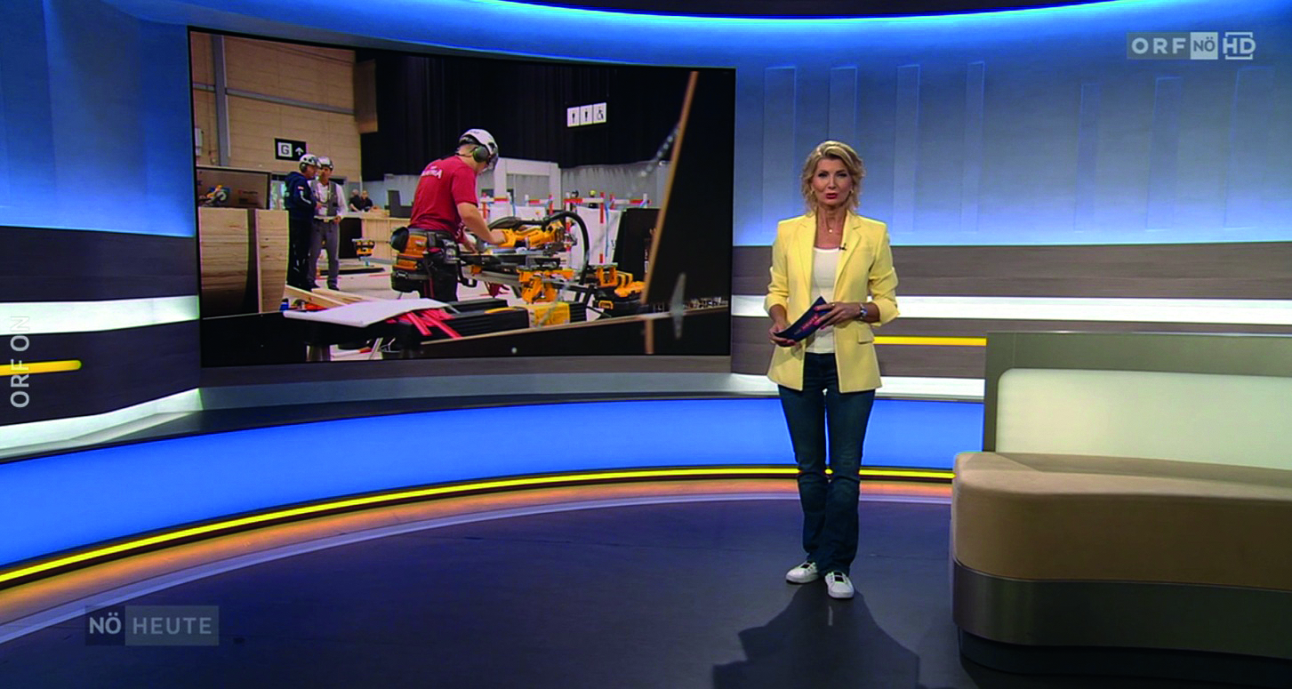 Bildstill einer ORF Nachrichtensendung