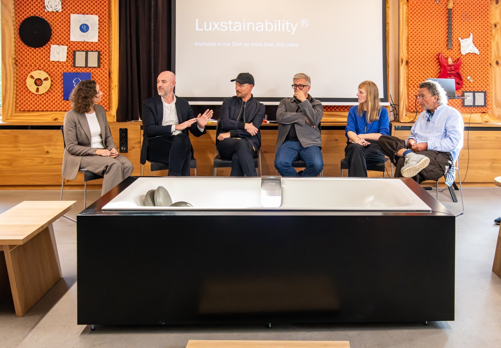 Luxus und nachhaltig: Panel Discussion. Copyright: Kaldewei