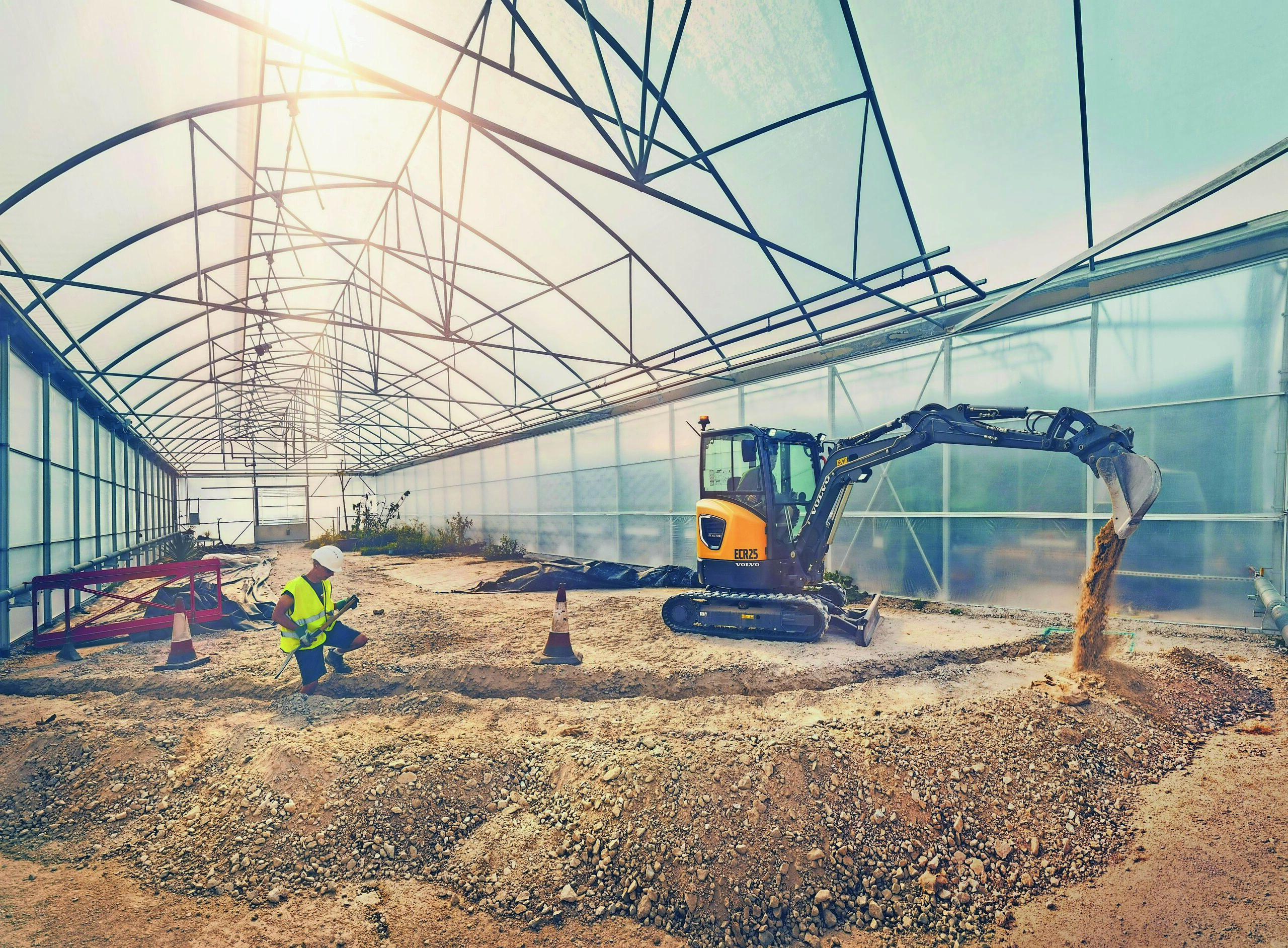 Die Bedeutung digitaler Systeme im Bereich der kompakten Maschinen wächst zunehmend, Telematik ist dadurch nicht mehr nur ein Thema für große Maschinenparks, sondern auch im Kompakt-Segment. ©Volvo CE