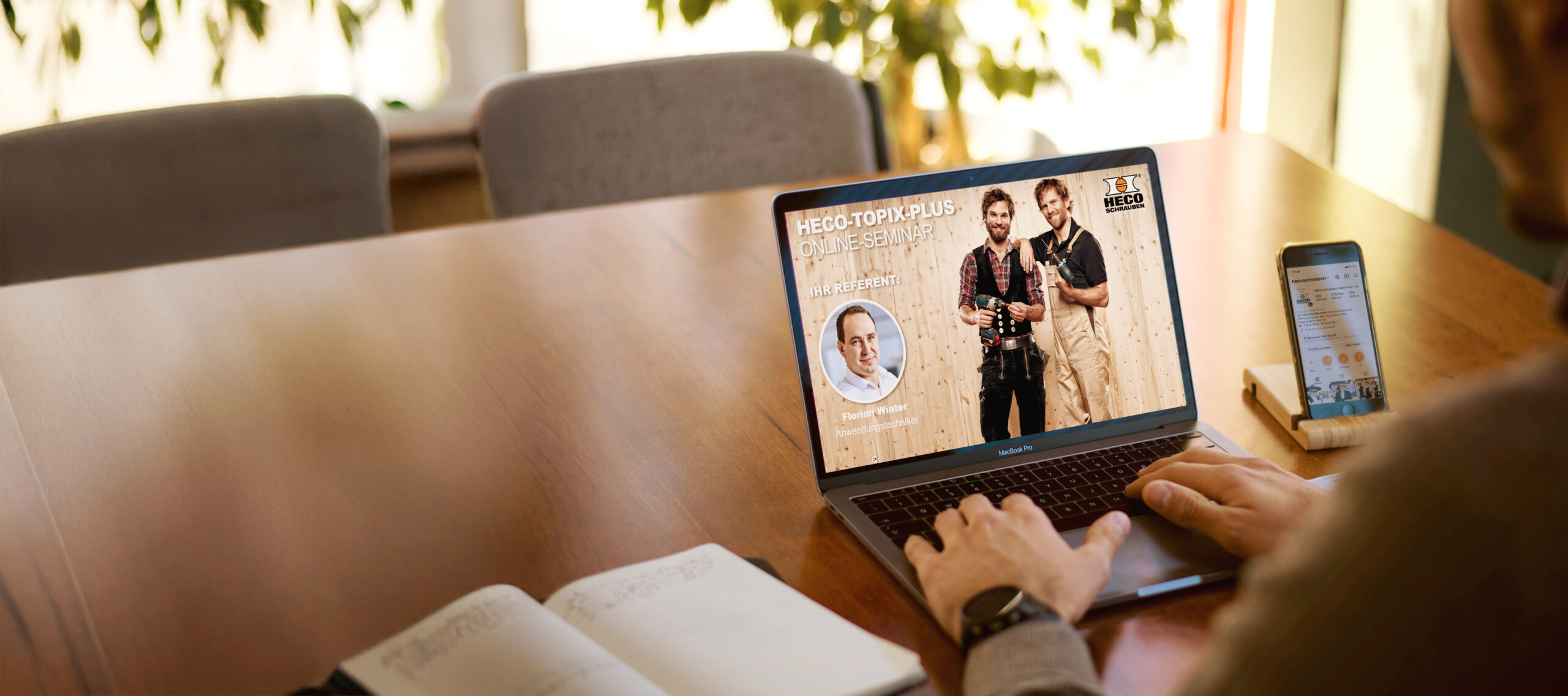 Das neue Portal „Heco-Expertenwissen“ bietet die Möglichkeit sich schnell, einfach und kostenfrei mit aktuellem Branchenwissen weiterzubilden. © Heco