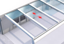 Vitello-Flex lässt sich manuell öffnen und schließen, Vitello-Flex-Plus ist per Fernbedienung steuerbar. © TS-Aluminium-Profilsysteme GmbH & Co. KG