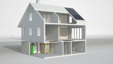 Gesamtsystem für die Hausenergie. Copyright: Ökofen