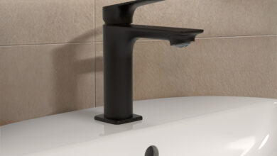 Nachhaltig und effizient mit Stil: moderne Badarmaturen. Copyright: Ideal Standard