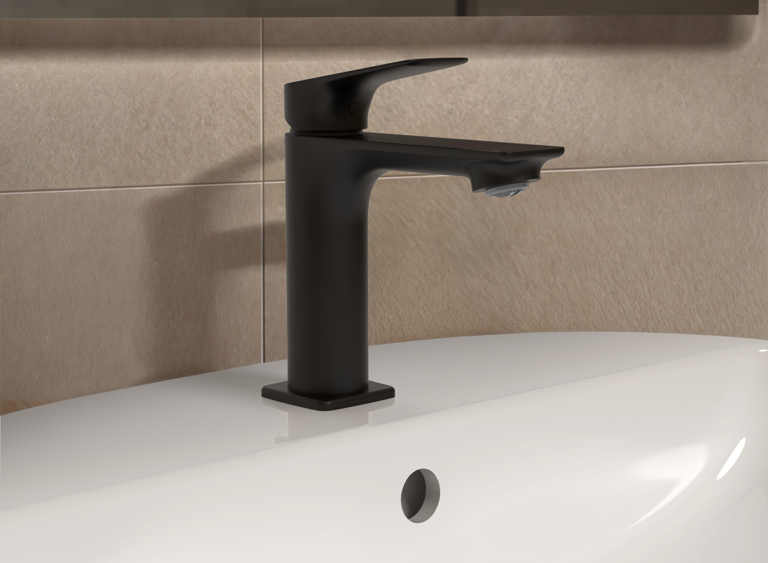 Nachhaltig und effizient mit Stil: moderne Badarmaturen. Copyright: Ideal Standard