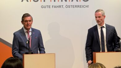 Verkehrsminister Peter Hanke (l.) und Asfinag-Vorstand Hartwig Hufnagl. Copyright: Asfinag