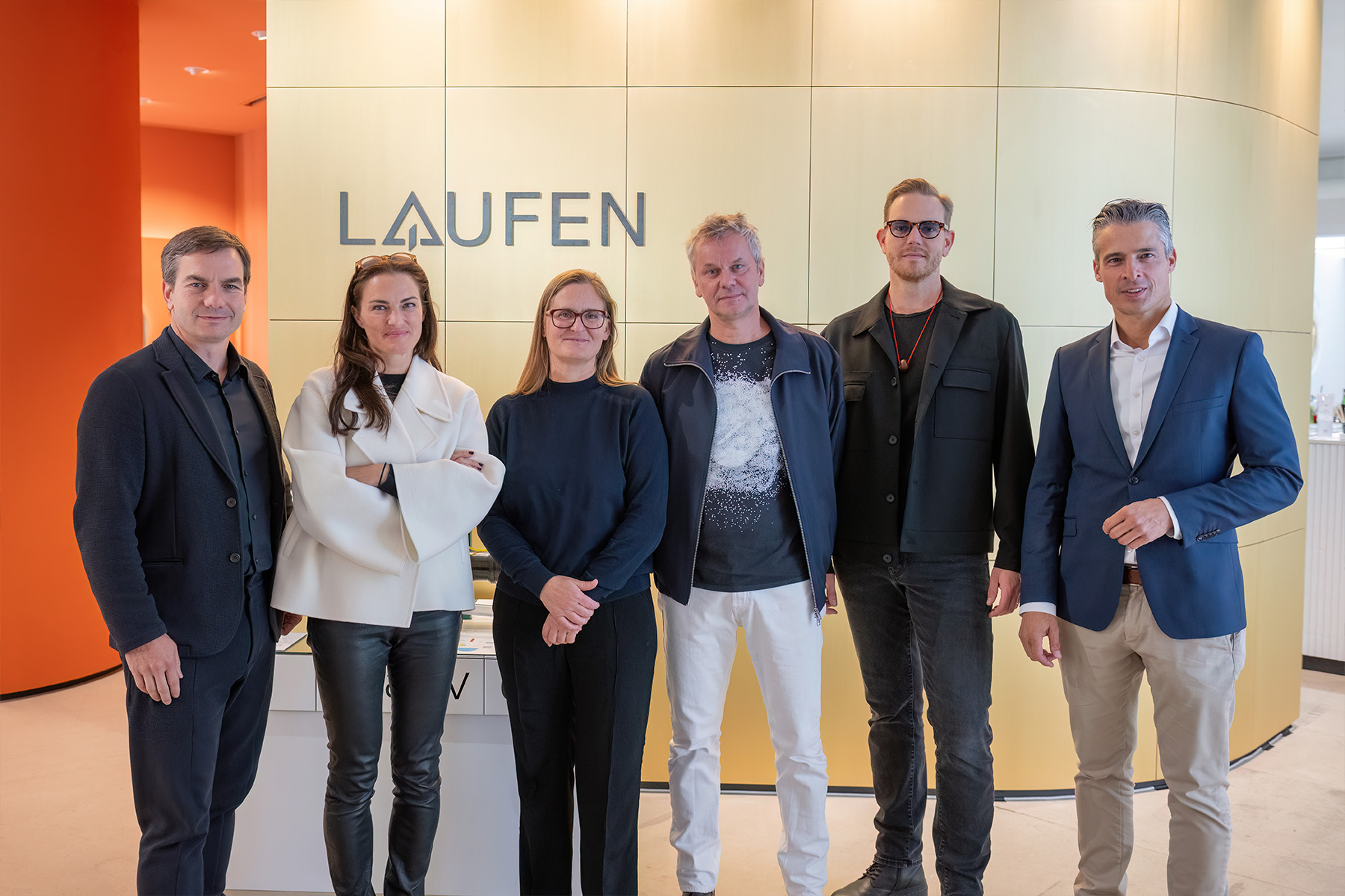 Radikal und normal (v.l.): Marc Viardot, Verena Konrad, Lotte Kristoferitsch, Heribert Wolfmayr, Oliver Gerner und Christian Schäfer. Copyright: Laufen