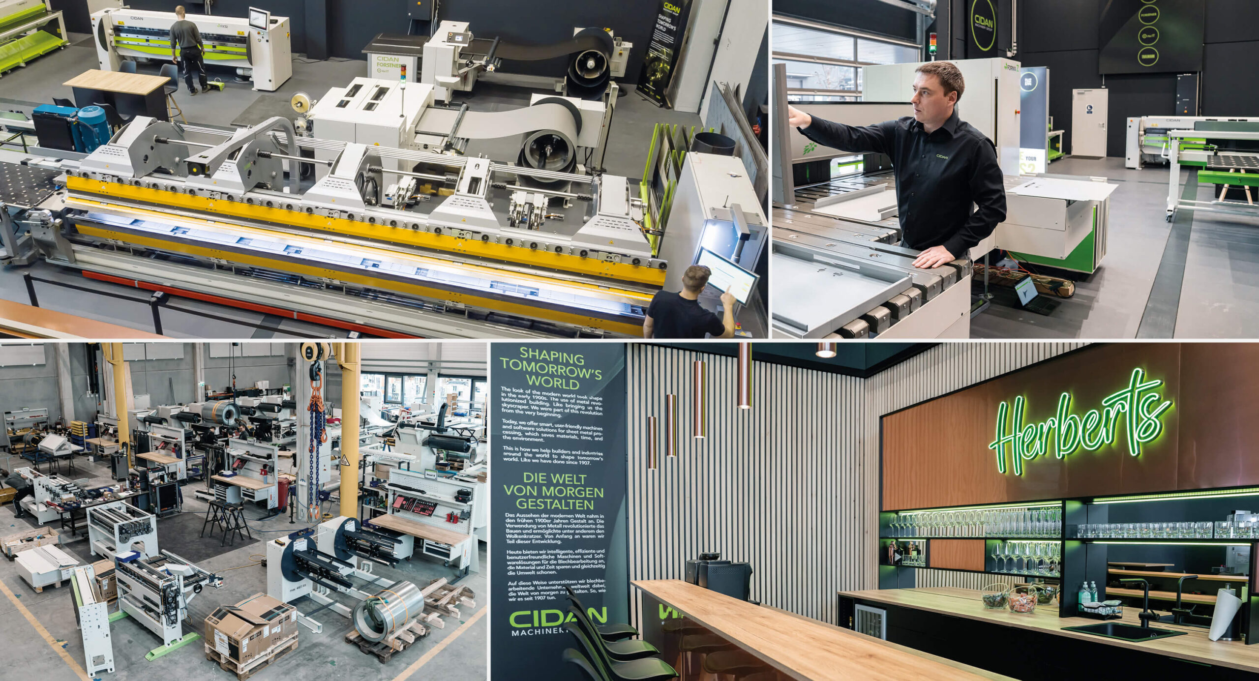 Die Cidan Machinery Group lädt zum Open House nach Feldkirch. © Cidan