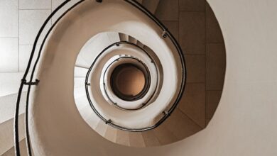 Der Name ist Programm: Die geschwungene Stiege im Haus ist gleichzeitig Namensgeberin. (C) Karin Pasterer Fotografie