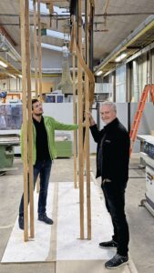 Harald und Wolfgang Traxler. (C) Traxler Treppen