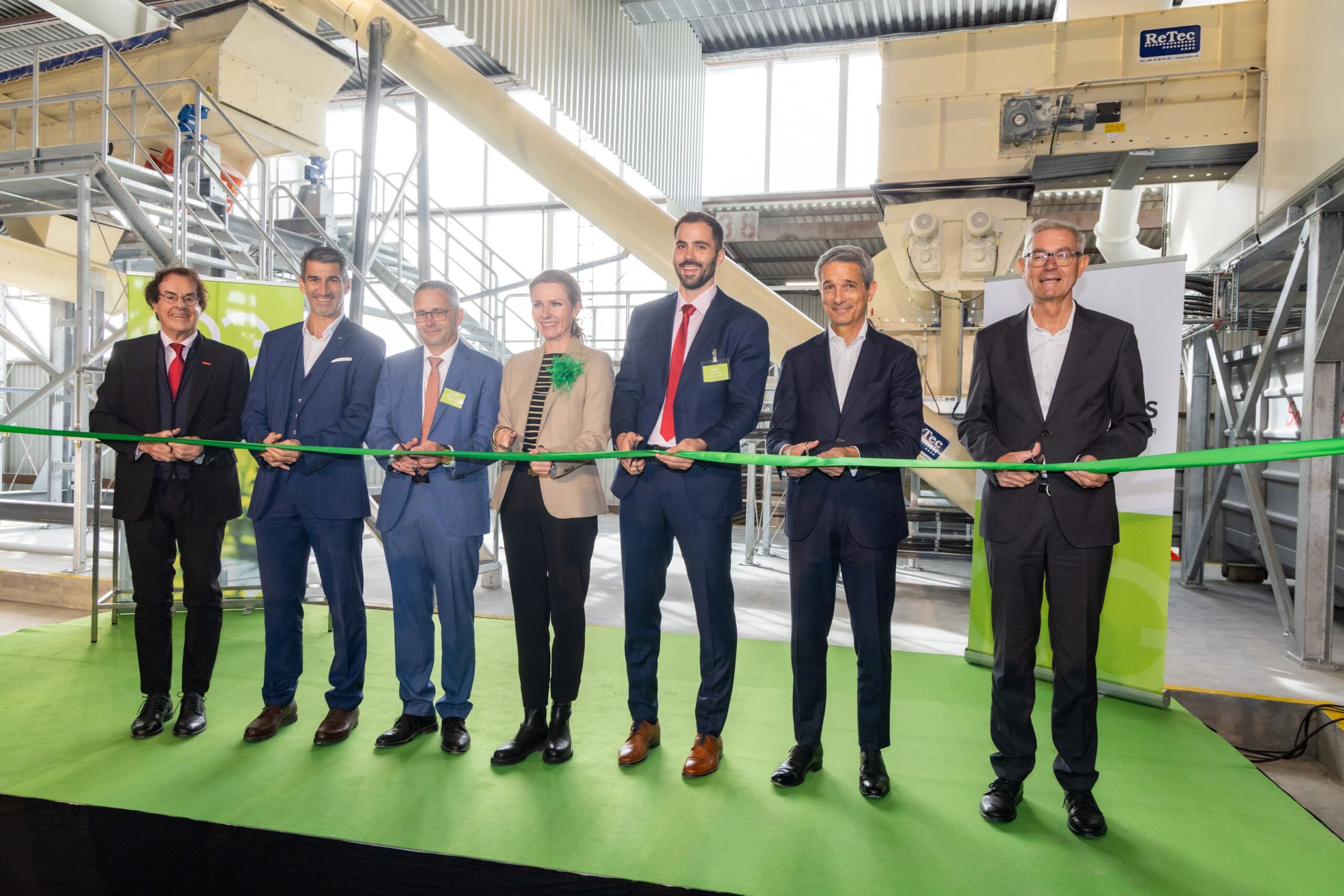 Eröffnung der Gips zu Gips-Anlage. Copyright: Richard Tanzer