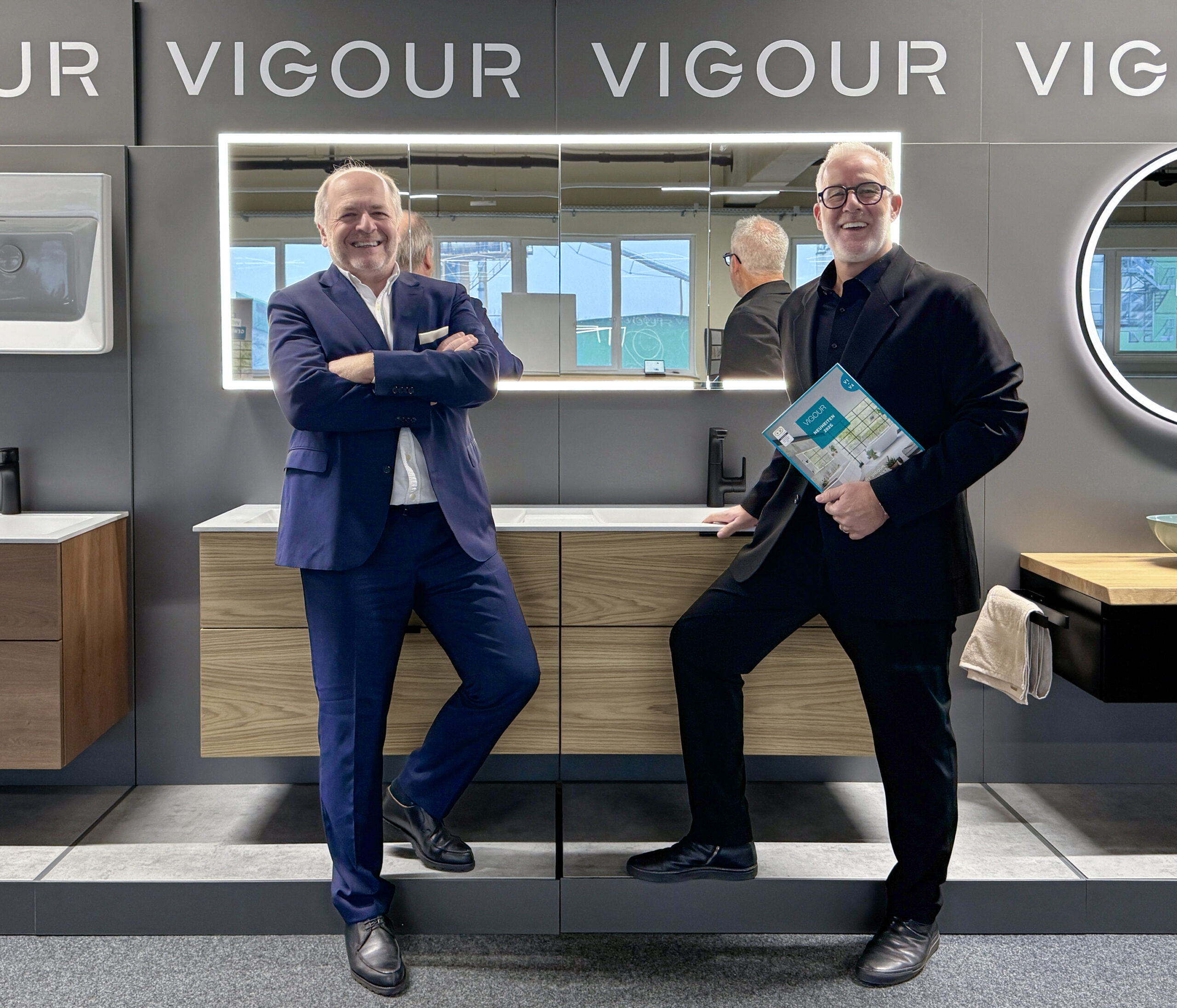 Hans-Peter Moser und Christian Kummer. Copyright: GC-Gruppe Österreich