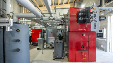 Industrieheizung: immer mehr alternative Heizformen. Copyright: Hargassner