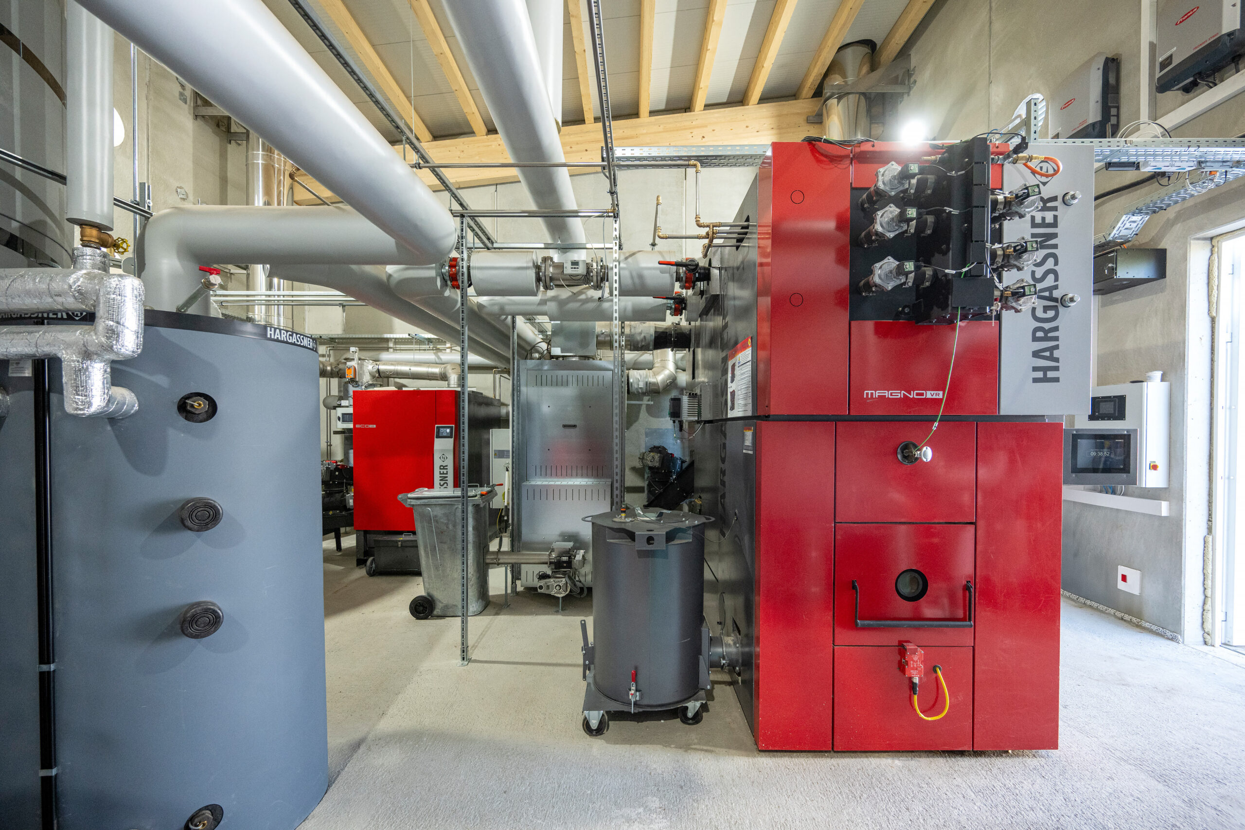 Industrieheizung: immer mehr alternative Heizformen. Copyright: Hargassner