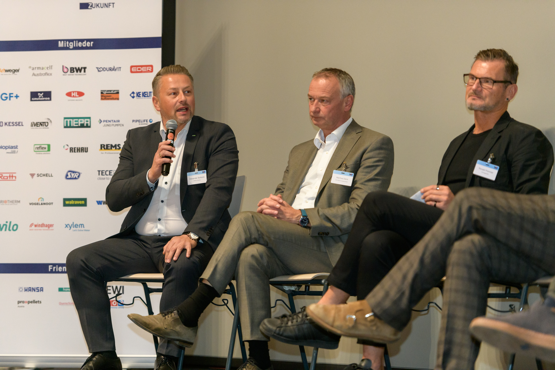 Der VIZ Trendkongress 2025 naht (v.l.): Alexander Sollböck, Manfred Denk, Ronald Pommer. Copyright: Michael Pyerin