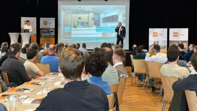 David Rößl präsentierte die neuen Features von RSO-VIS auf Basis von Blender. © RSO Group