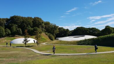 Teshima Art Museum, Insel Teshima, Japan / Ryue Nishizawa, 2010