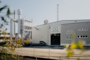 Das neue Gips-zu-Gips-Recyclingwerk in Stockerau.© Porr / MW Architekturfotografie