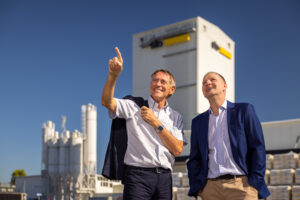 Walter Wiedenbauer und Erwin Truskaller (rechts).© Sto