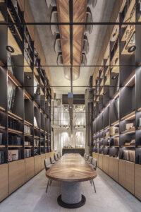 Das Formdepot betreibt in Wien einen Schauraum mit Materialbibliothek und regelmäßigen Veranstaltungen. ©Fotografie Gabriel Buechelmeier