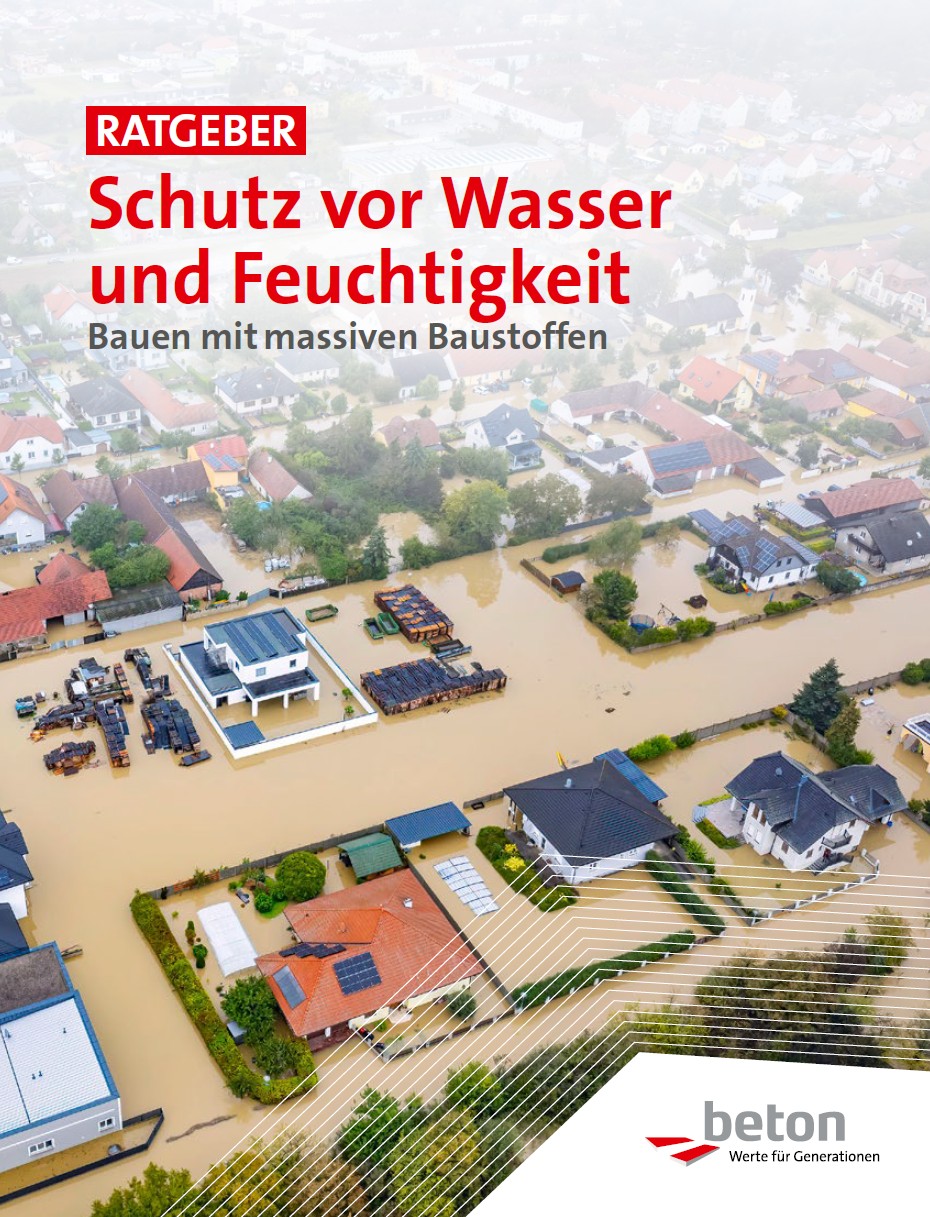 Ratgeber Schutz vor Hochwasser. Copyright: BDOE