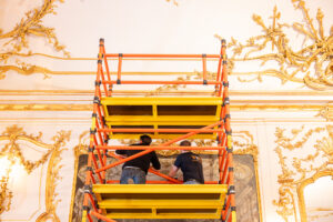 Restaurierungsarbeiten Schönbrunn