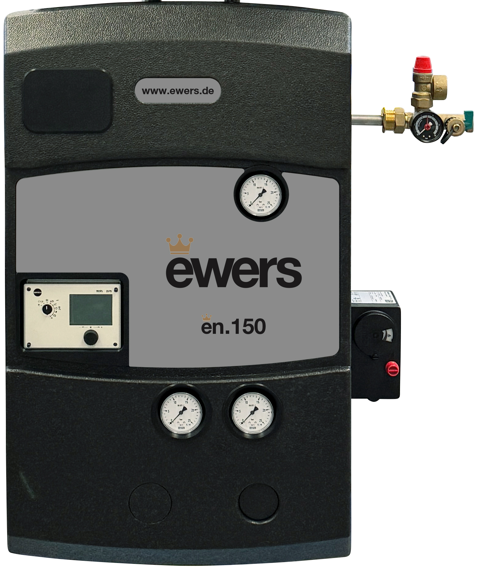 Die modular aufgebaute Produktreihe umfasst Leistungen bis 150 kW und kombiniert Heizkreise, Trinkwassererwärmung und Speicherlösungen in flexiblen Baukastensystemen ©ewers Heizungstechnik GmbH 