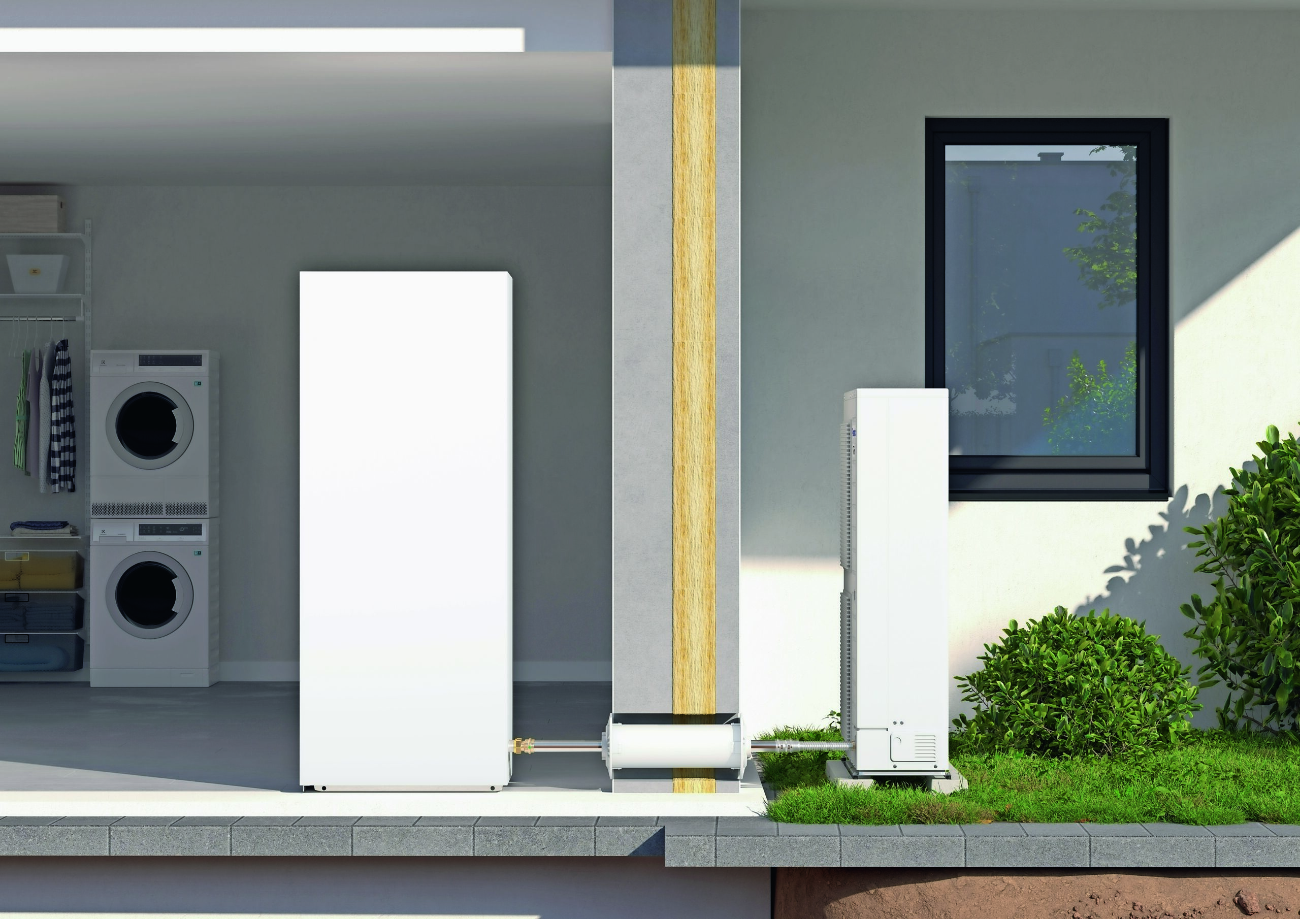 Viega stellt neue Sanpress‑Übergangsstücke und Wärmepumpenanschlussrohre vor. 