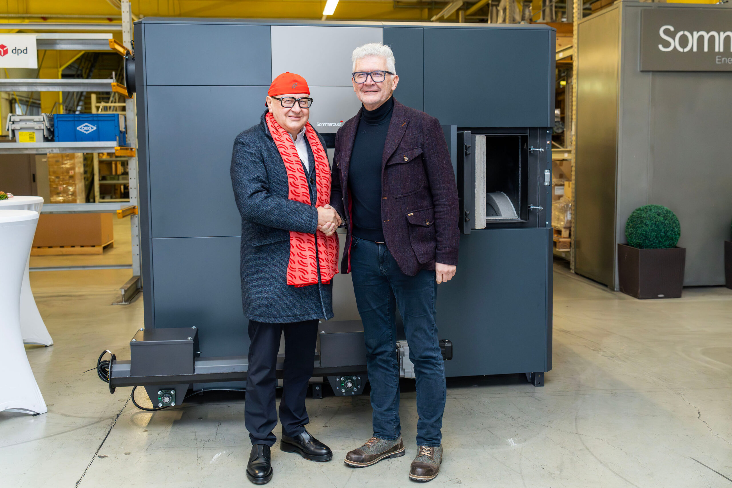 Gemeinsame Sache (v.l.): Andreas Weißenbacher und Herbert Oitner. Copyright: Windhager - BHT