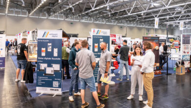 Im Rahmen der „Start-up & Innovationen Area“ in Halle 9 präsentieren junge Unternehmen ihre innovativen Ansätze. © GHM