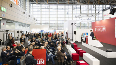 Das Fensterbau Frontale Forum liefert praxisnahes Wissen zu aktuellen Branchenthemen der Fenster- und Türenbranche. © NürnbergMesse / Uwe Niklas