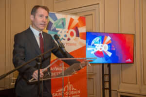 Matthieu Peyraud, Botschafter der Republik Frankreich in Österreich, begrüßte die Festgäste. © Michael Hetzmannseder