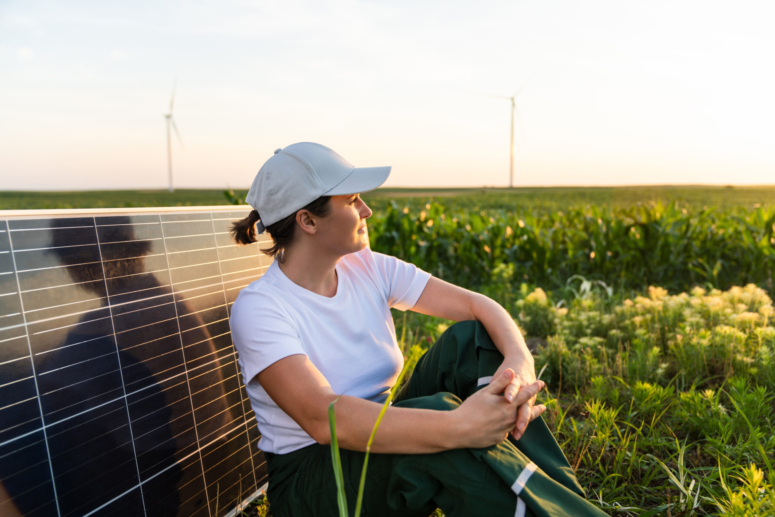 Erneuerbare Energie wichtig für Industriestandort. Copyright: Scharfsinn-86 istock getty images plus