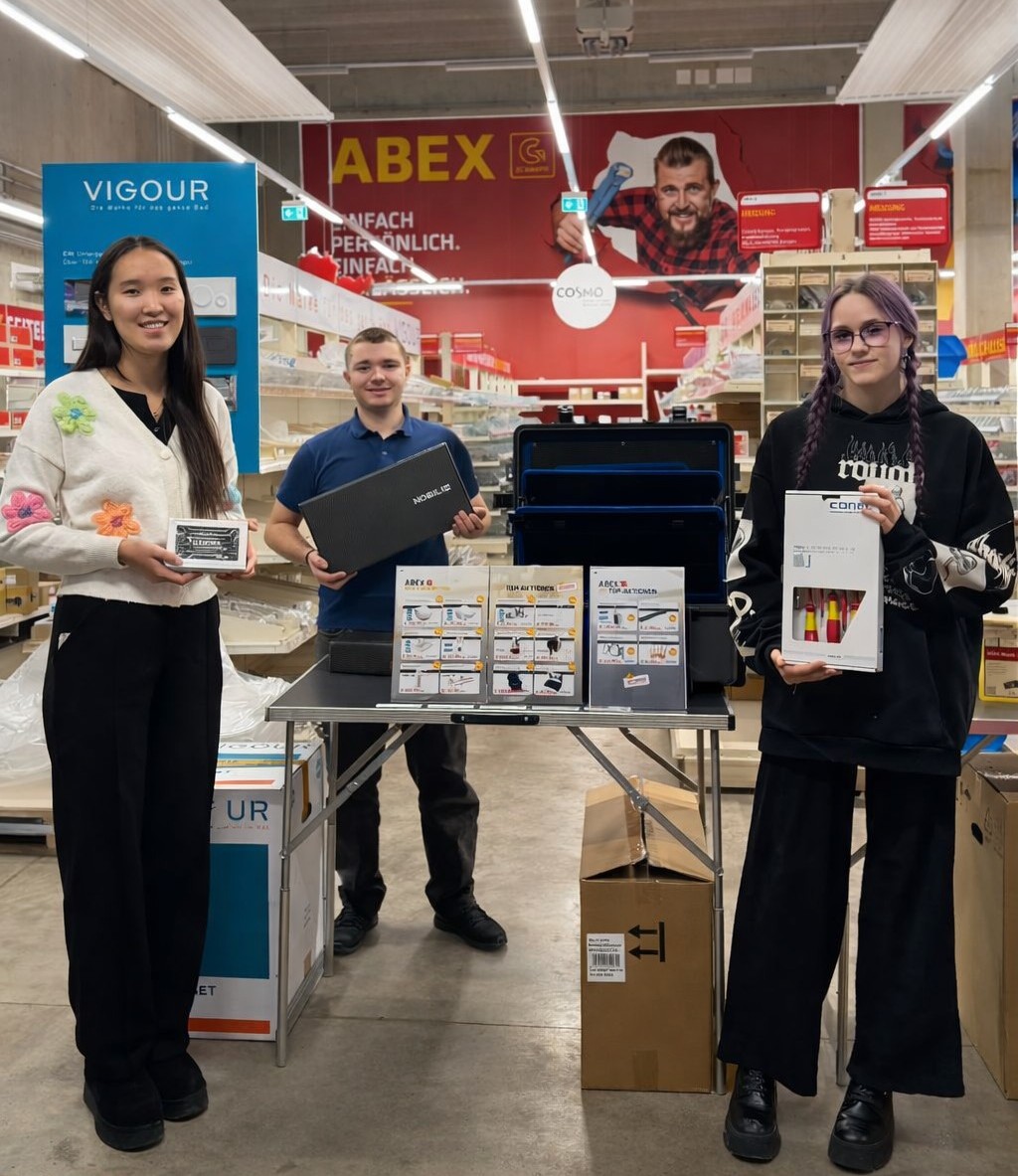 Lehrlinge im Einsatz. Copyright: GC-GRUPPE ÖSTERREICH