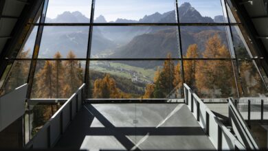 MAIN HALL, PLASMA STUDIO, ARCHITECT ULLA HELL, SEXTEN, SOUTH TYROL, ITALY
