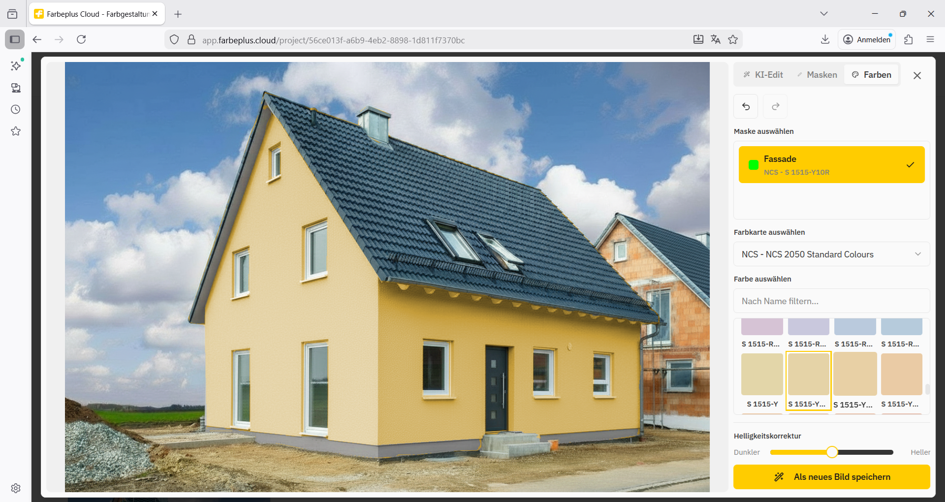 Farbgestaltung mit Farbeplus Cloud. © Farbeplus