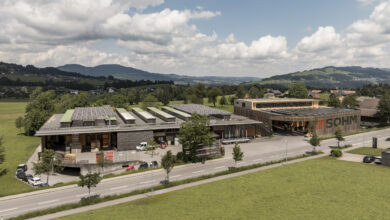 Sohm Holzbautechnik ist heuer Gastgeber für die Tagung der Tischler & Holzgestalter Vorarlberg. © NussbaumerPhotography